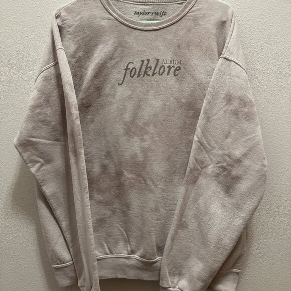 Taylor Swift Tops - Taylor Swift So Much For Summer Love Folklore Album Crewneck Size Large